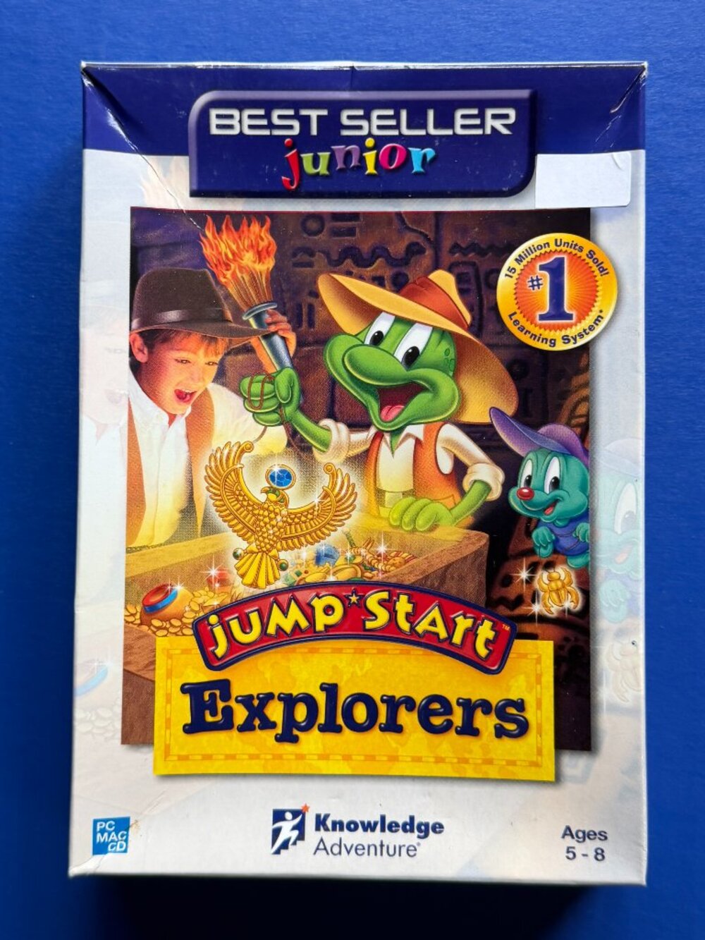 JumpStart Explorers Best Seller Junior PC/Mac CD Knowledge Adventure Ages 5-8